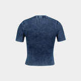 M-Anchor-A-Ss T-Shirt - DIESEL - Cotton - Blue