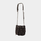 Charm-D Small Purse - DIESEL - Cotton - Grey