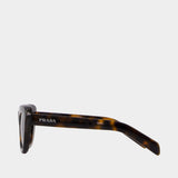 0pr D07s Sunglasses - Prada - Acetate - Black