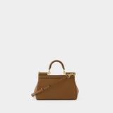 Sicily Crossbody - Dolce&Gabbana - Leather - Brown