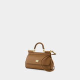 Sicily Crossbody - Dolce&Gabbana - Leather - Brown