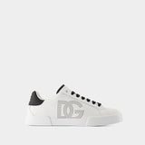 Sneakers - Dolce&Gabbana - Leather - White