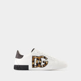 Sneakers - Dolce&Gabbana - Leather - Printed
