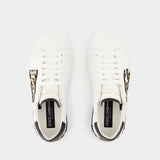 Sneakers - Dolce&Gabbana - Leather - Printed