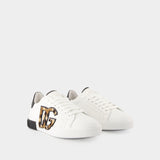 Sneakers - Dolce&Gabbana - Leather - Printed