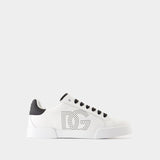 Sneakers - Dolce&Gabbana - Leather - White
