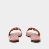 Sandals - Dolce&Gabbana - Leather - Pink