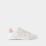 Sneakers - Dolce&Gabbana - Leather - White