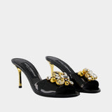 Ciabatta Tacco Pumps - Dolce&Gabbana - Leather - Black
