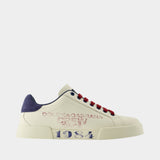 Bassa Sneakers - Dolce&Gabbana - Leather - Multicolor