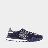 Dg Athletic Sneakers - Dolce&Gabbana - Leather - Blue