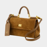 My Sicily Crossbody - Dolce&Gabbana - Leather - Brown
