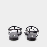 Sandals - Jil Sander - Leather - Black