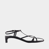 Sandals - Jil Sander - Leather - Black