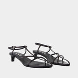 Sandals - Jil Sander - Leather - Black