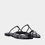 Sandals - Jil Sander - Leather - Black