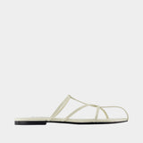 Sandals - Jil Sander - Leather - White