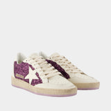 Ballstar Sneakers - Golden Goose Deluxe Brand - Leather - Purple