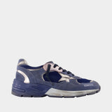 Running Dad Sneakers - Golden Goose Deluxe Brand - Leather - Blue