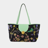 Small Tote Bag 'St. Broken Jewels' - Versace - Cotton - Multi