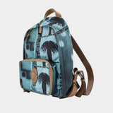 Sunset Palms Rucksack – Versace – Leather – Multi