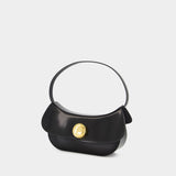 Medium Hobo - Marni - Leather - Black