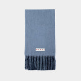 Scarf - Marni - Wool - Blue