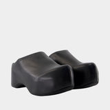 Sabot Sandals - Marni - Leather - Black