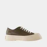 Sneakers - Marni - Leather - Green