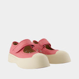 Mary Jane Ballerinas - Marni - Leather - Pink