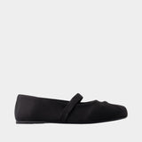 Mary Jane Ballerinas - Marni - Synthetic - Black