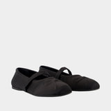 Mary Jane Ballerinas - Marni - Synthetic - Black