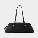 Duffle Shoulder Bag - Marni - Leather - Black