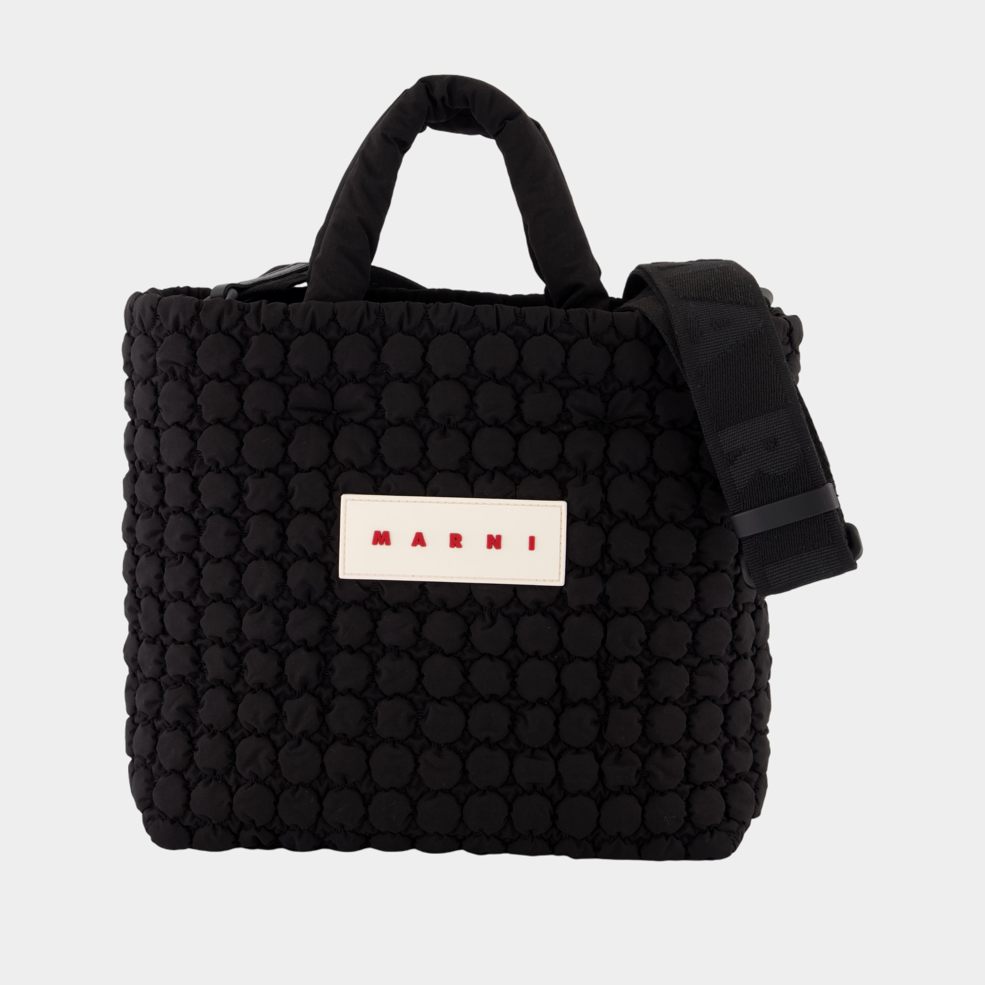 Small Shopper Bag Marni Synthetic Black