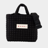 Small Shopper Bag - Marni - Synthetic - Black