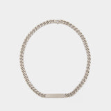 Necklace - MM6 Maison Margiela - Metal - Silver