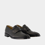 Loafers - MM6 Maison Margiela - Leather - Black