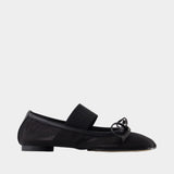 Ballerinas - MM6 Maison Margiela - Nylon - Black