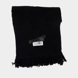 Scarf - MM6 Maison Margiela - Wool - Black