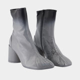 Ankle Boots - MM6 Maison Margiela - Leather - Black