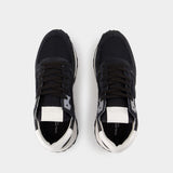 Tropez Haute Low Sneakers - Philippe Model - Canvas - Black