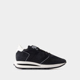 Tropez Haute Low Sneakers - Philippe Model - Canvas - Black