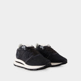 Tropez Haute Low Sneakers - Philippe Model - Canvas - Black