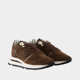 Sneakers Tropez Haute Low - Philippe Model - Leather - Brown
