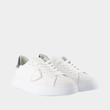 Temple Low Sneakers - Philippe Model - Leather - White