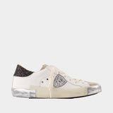 Prsx Low Woman Sneakers - Philippe Model - Leather - White