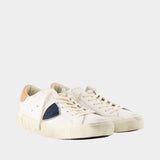 Prsx Low Man Sneakers - Philippe Model - Leather - White