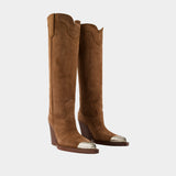 El Dorado Boots - Paris Texas - Leather - Brown