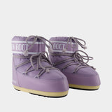 Icon Low Ankle Boots - Moon Boot - Synthetic - Purple