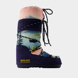 Mb X Gir Icon Postcard Boots - Moon Boot - Synthetic - Multicolor